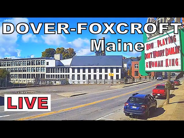 ドーバー・フォックスクロフト メインストリート（典型的なニューイングランドの小さな町の雰囲気）