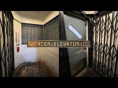 Loud Relays & Side Door! Gated OTIS/Spencer Traction Elevator - 405 Sansome St - San Francisco, CA