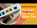 Huawei EchoLife HG8120F |  How To Set up Huawei GPON ONT | Huawei XPON ONU
