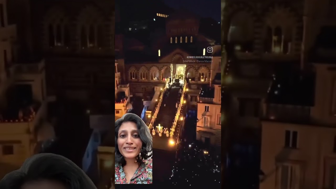 Banded marble architecture