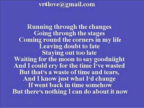 Nothing I Can Do About It Now