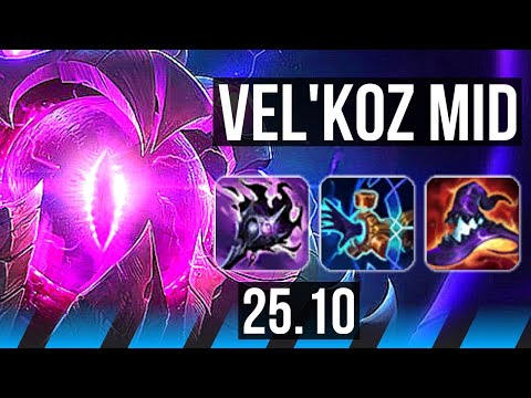 VEL'KOZ vs AURELION SOL (MID) | 46k DMG | EUW Master | 25.10