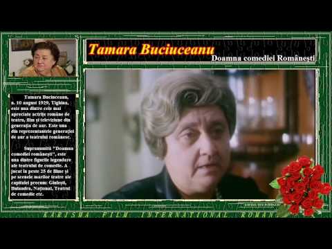 @Tamara Buciuceanu. Doamna Comediei Româneşti.