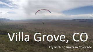 preview picture of video 'Paragliding Villa Grove | Day two'