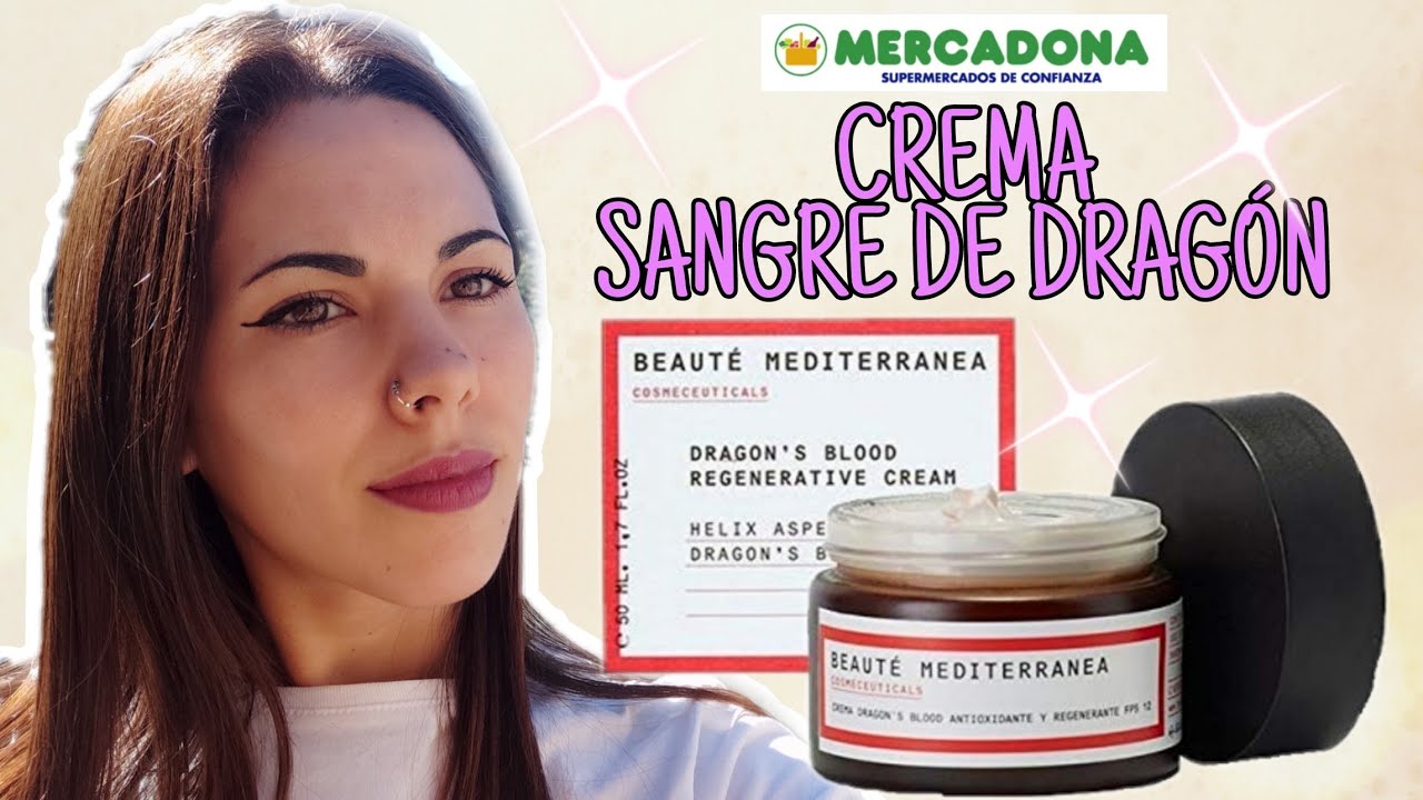 CREMA SANGRE DE DRAGÓN MERCADONA || CREMAS FACIALES ECONÓMICAS BEAUTE MEDITERRÁNEA || ISINAPIOLINA