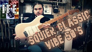 Video thumbnail for Squier Classic Vibe 50's Stratocaster Review & Test (Fender) by Instruments For Emotions