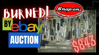 OVERPAID! Huge Snap-on tool haul from an ebay auction! Unboxing an $843 tool auction won on ebay!