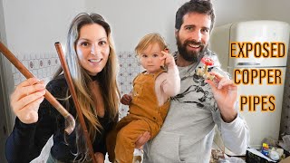 RENOVATING A 1 EURO HOUSE IN SICILY/ WE FINALLY START PLUMBING!