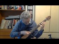 Björk - Pagan Poetry - solo fingerstyle guitar