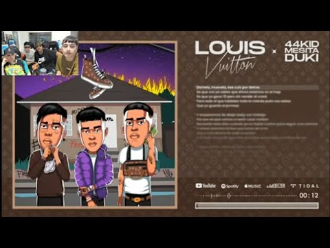 COSCU REACCIONA A 44KID, MESITA, DUKI - LOUIS VUITTON
