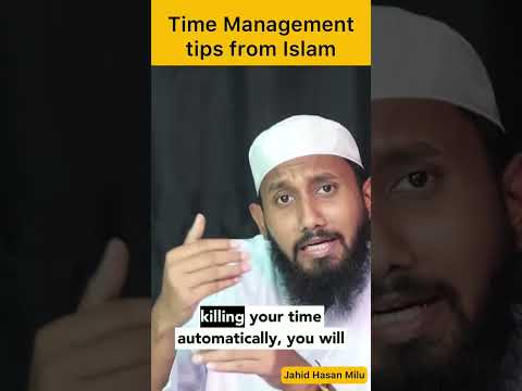 3 time management tips from Islam #islamicure #islam #islamic #quran #quranquotes #islamicquotes
