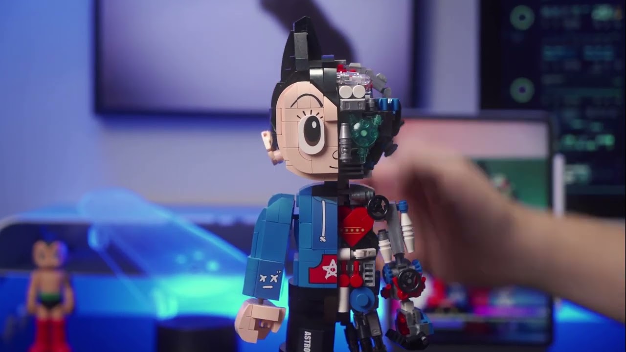 Конструктор Pantasy Astro Boy (Астробой) 86207 Астробой-скейтер ...