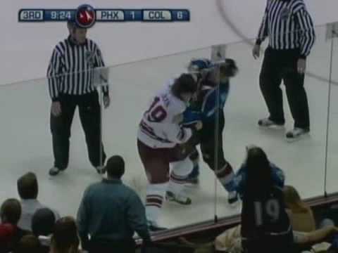 Shane Doan vs Ian Laperriere