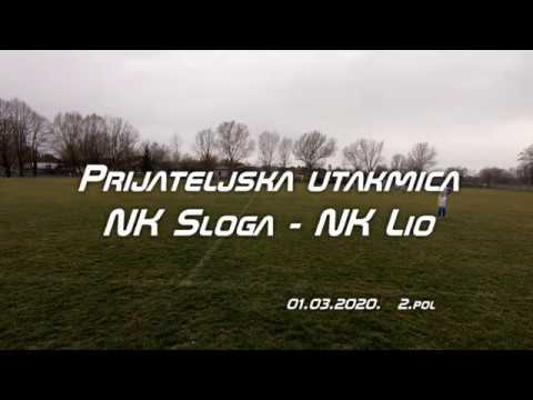 Prijateljska utakmica NK Sloga - NK Lio 2.po.