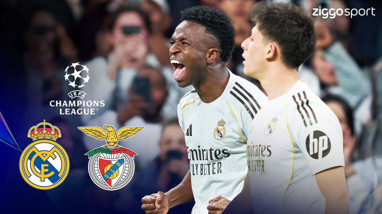 VINÍCIUS MET DE PERFECTE REACTIE IN SPANNENDE TOPPER!! 😱🥵 | Real vs Benfica | Champions League 25/26