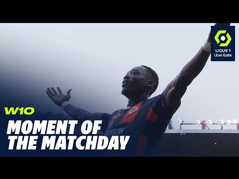 Akor Adams fires home another double to clinch Montpellier's first home win of the campaign ! 23-24