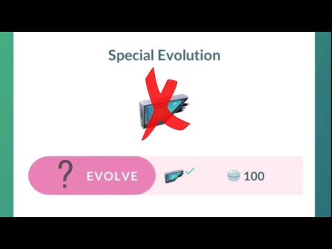 Special evolution without Special item