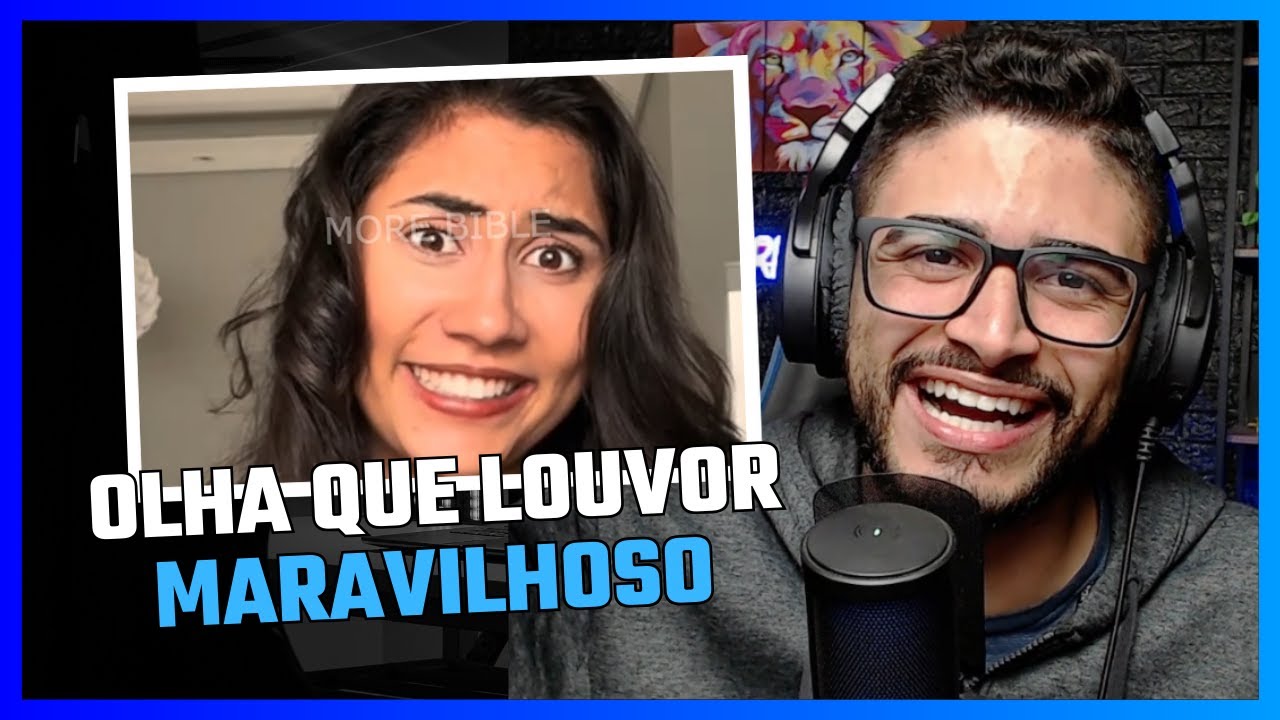 É MARAVILHOSO LOUVOR COM LETRA BÍBLICA