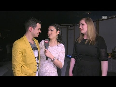 Interview mit Michelle & Patrick nach dem Battle - The Voice of Switzerland 2014
