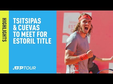 Highlights: Tsitsipas & Cuevas To Meet For The 2019 Estoril Title