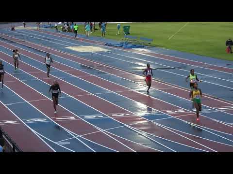 Girls 200m Dash 13-14 Year Old Heat 4 - 44th Annual Northwest Track and Field Classic 2019