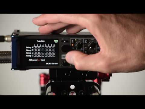 Setting up the Zoom F8 Audio Field Recorder 30 June 2016