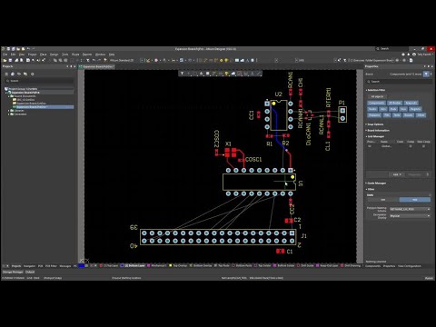 (7) Routing the PCB - Altium Designer