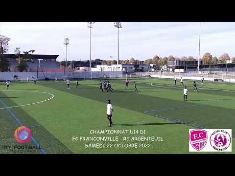 SAMEDI 22 OCTOBRE U14 D1 FC FRANCONVILLE - RC ARGENTEUIL LES BUTS