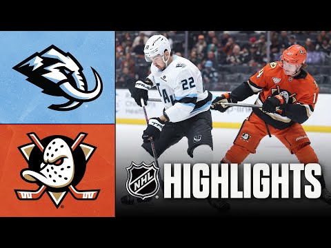 NHLPreseason Highlights | Mammoth vs. Ducks | September 22, 2025