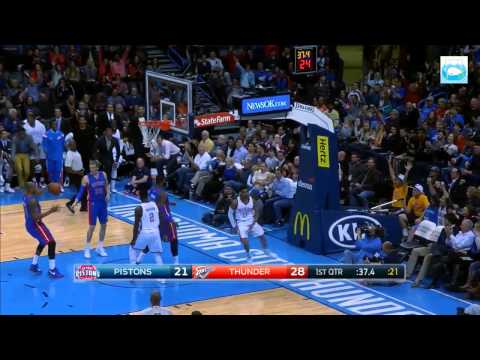 Jeremy Lamb Highlights vs Pistons 11.14.2014 - 24pts