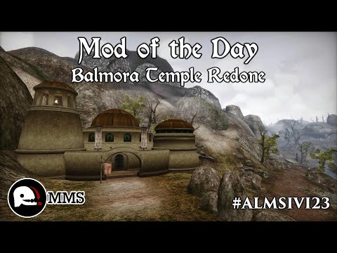 Morrowind Mod of the Day - Balmora Temple Redone Showcase