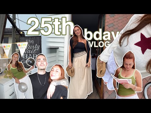 VLOG: my 25th birthday weekend trip! 🐚🦞🎂🎈🦪