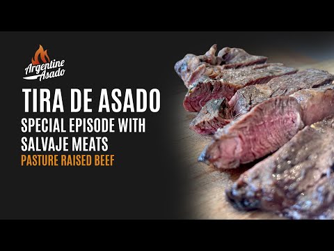 Argentinian Short Ribs (Tira de Asado) - Ribeye On A Stick Recipe - Pasture Raised Beef