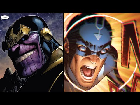 When Thanos Threw Down with Black Bolt | Marvel Comics Explained