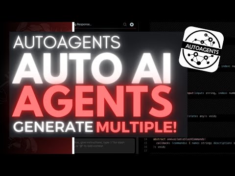 AutoAgents: A Framework For Creating MULTIPLE Autonomous AI Agent Generation (Installation Tutorial)
