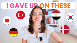 Languages I Gave Up On