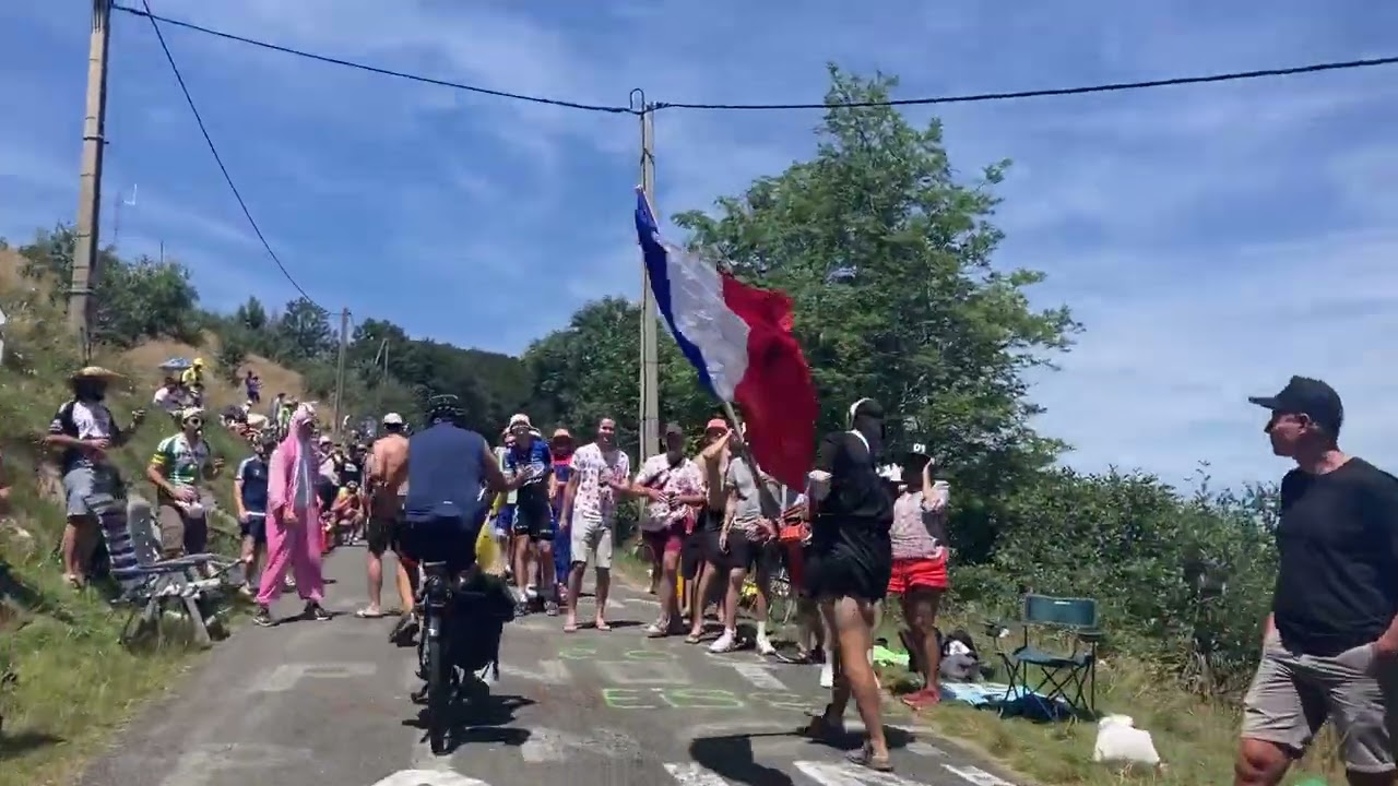 Tour de France moment - chainsaw
