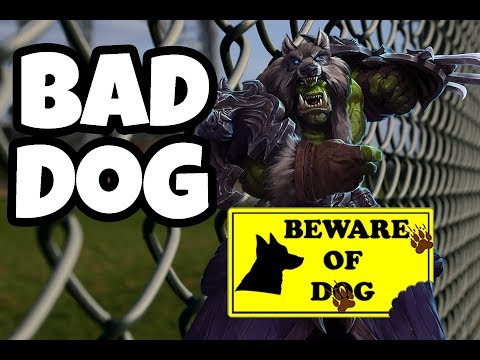 Bad Dog Rehgar - Heroes of the Storm HL Support play w Rehgar