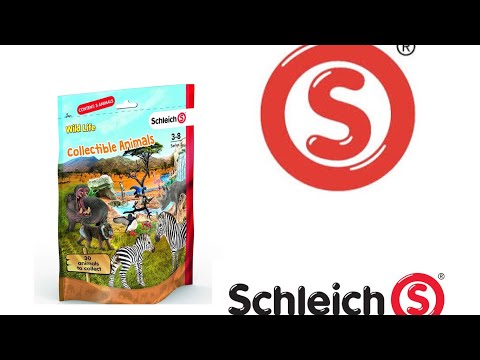 SCHLEICH ANIMALS | BLIND BAG #2 | EDUCATIONAL VIDEOS | HAND PAINTED | TOYS REVIEW | REVEALS