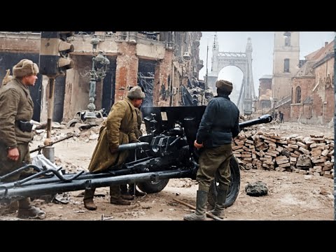 Unique Newsreel: The Battle for Budapest (1945) – Eastern Front Documentary