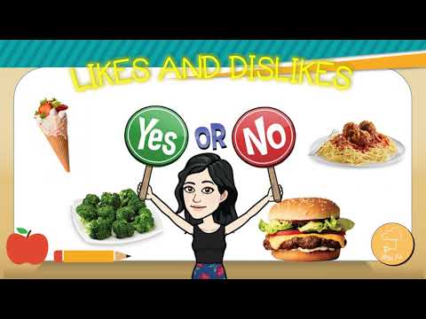 Talking about likes and dislikes