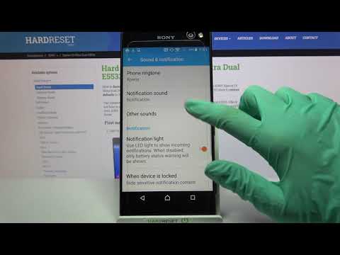 How to Customize Vibration in SONY Xperia C5 Ultra– Change Vibration Pattern