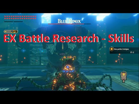 Hyrule Warriors: AoC - Ex Battle Research - Skills (Battle-Tested Guardian)
