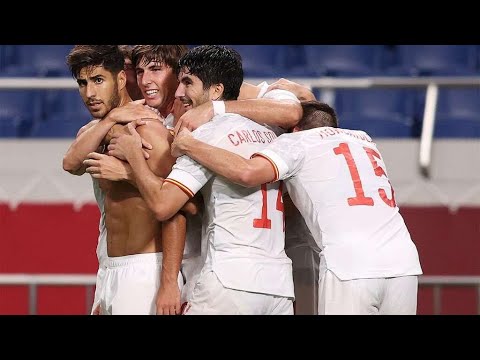 Japan - Spain 0-1. Goal M.ASENSIO. Olympic games Tokyo 2021.