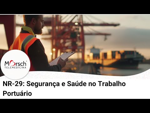 NR 29  Segurança e Saúde no Trabalho Portuário