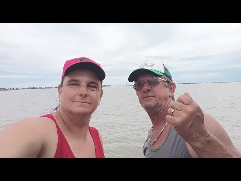 Travessando a balça de São José do Norte  para Rio Grande 