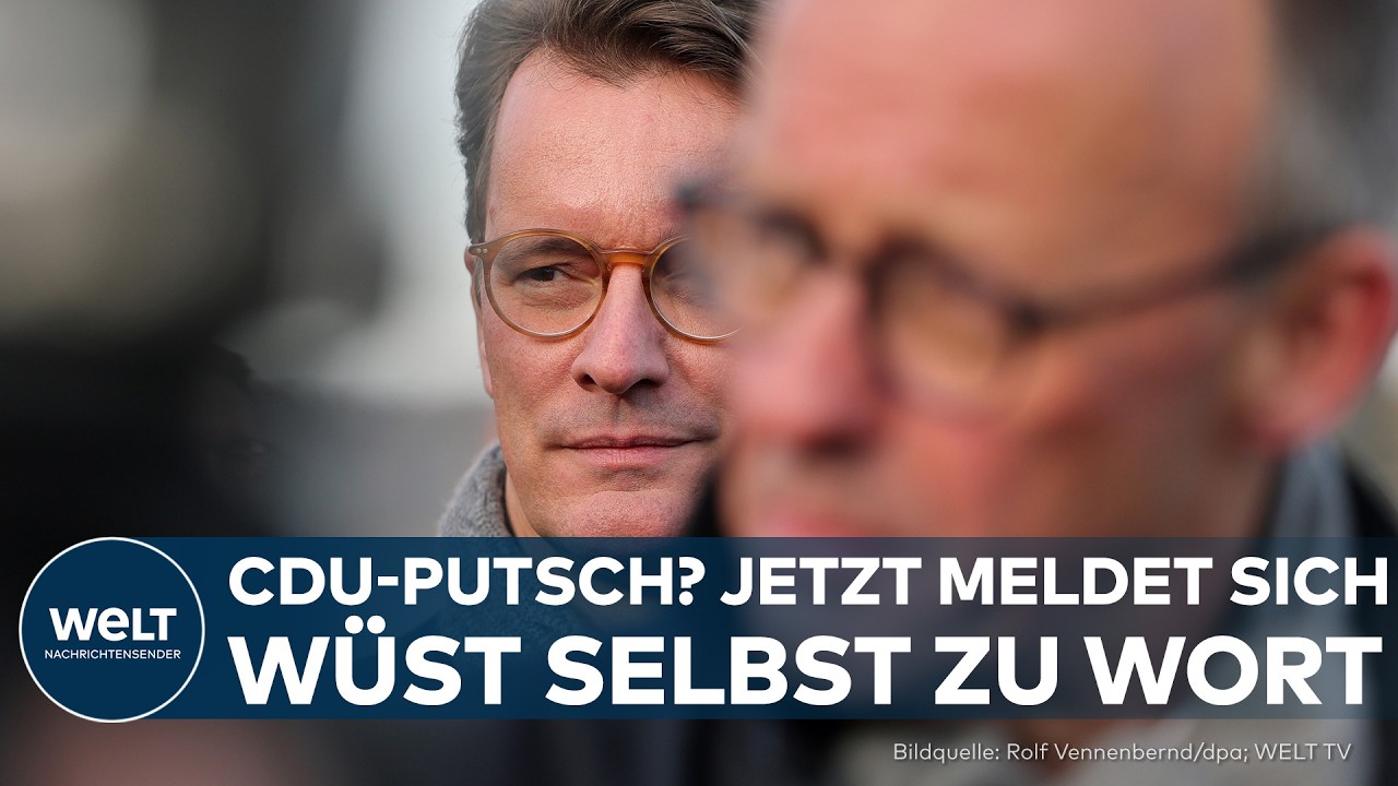 SPEKULATIONEN ÜBER "KANZLERTAUSCH": Hendrik Wüst bezieht klar Stellung! Unterstützung für Merz