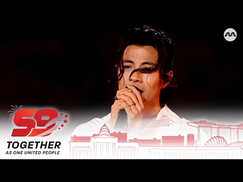 Benjamin Kheng performs NDP2024 Theme Song "Not Alone" | National Day Parade 2024