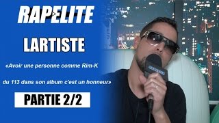 Lartiste : «Avoir une personne comme Rim-K du 113 dans son album c’est un honneur»