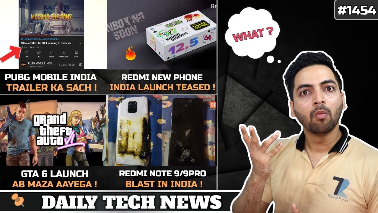 PUBG Mobile India New Trailer,Redmi Note 9 Blast,India Smartphone Price Hike,GTA 6 Launch,PrintHouse